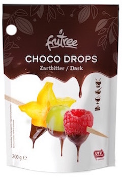 Tmavá hořká čokoláda Frutree